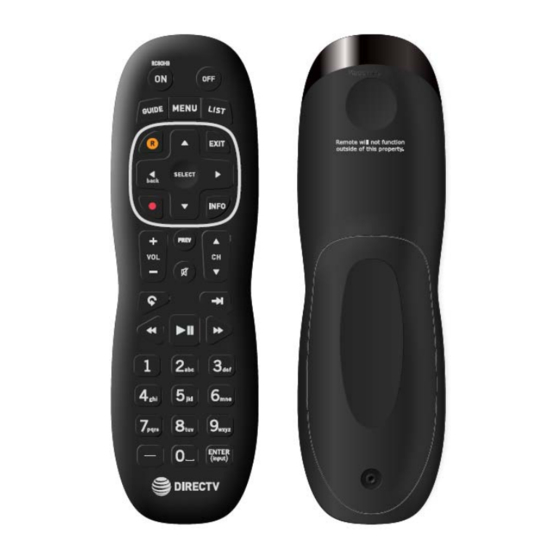 DIRECTV RC80HB QUICK REFERENCE MANUAL Pdf Download ManualsLib