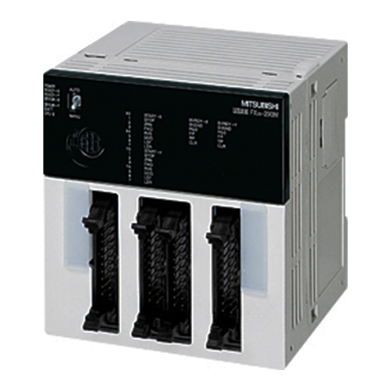 MITSUBISHI FX2N10GM HARDWARE / PROGRAMMING MANUAL Pdf Download