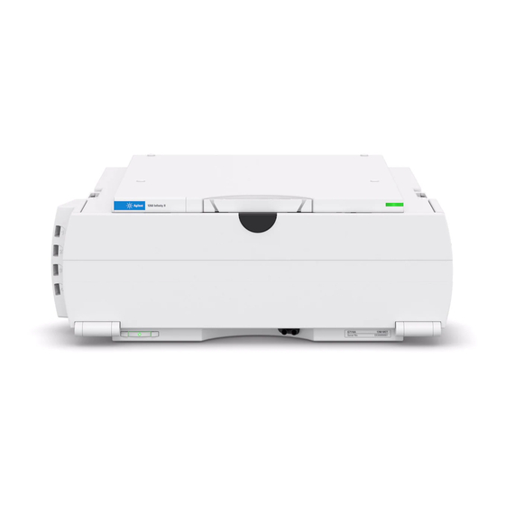 AGILENT TECHNOLOGIES 1260 INFINITY II USER MANUAL Pdf Download ManualsLib