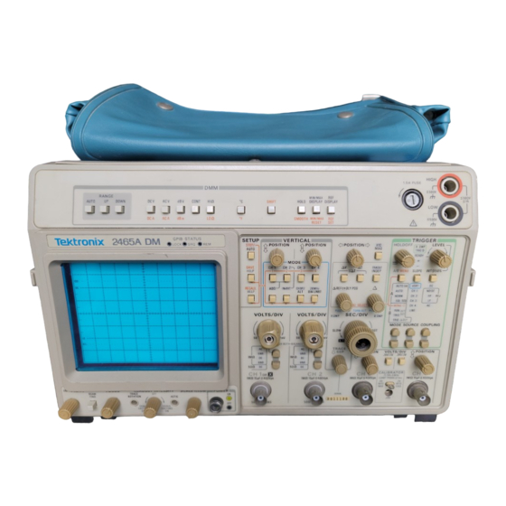 TEKTRONIX 2465A OPERATOR