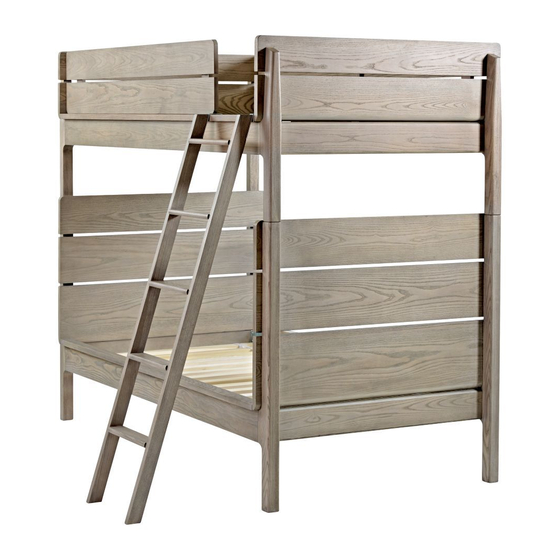 THE LAND OF NOD WRIGHTWOOD BUNK BED ASSEMBLY INSTRUCTIONS MANUAL Pdf