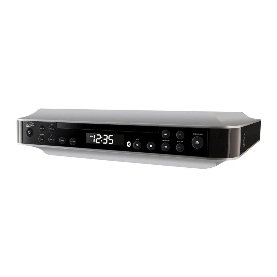 Ilive Icp122w Clock Radio User Manual