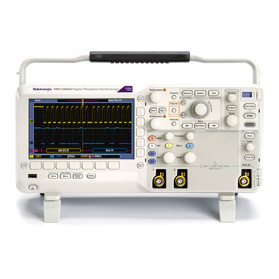 TEKTRONIX DPO2012 TECHNICAL REFERENCE Pdf Download | ManualsLib