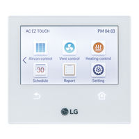 LG AC Ez Touch User Manual