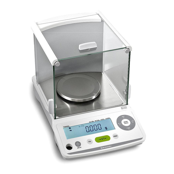 SHIMADZU TW223L INSTRUCTION MANUAL Pdf Download ManualsLib