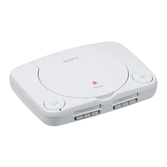 SONY PSONE SCPH-100 SERVICE MANUAL Pdf Download | ManualsLib