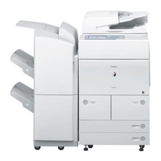 CANON IR5075 SERIES SERVICE MANUAL Pdf Download ManualsLib