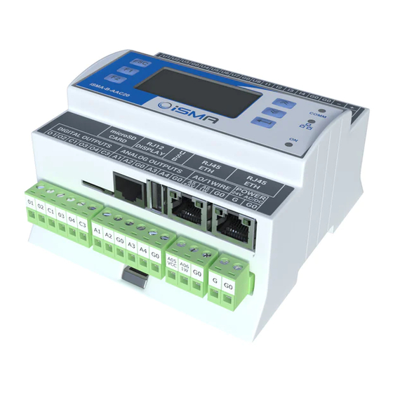 iSMA -B-AAC20 User Manual