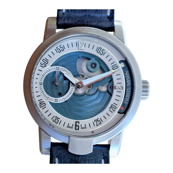 Armin Strom AMW11 Manual