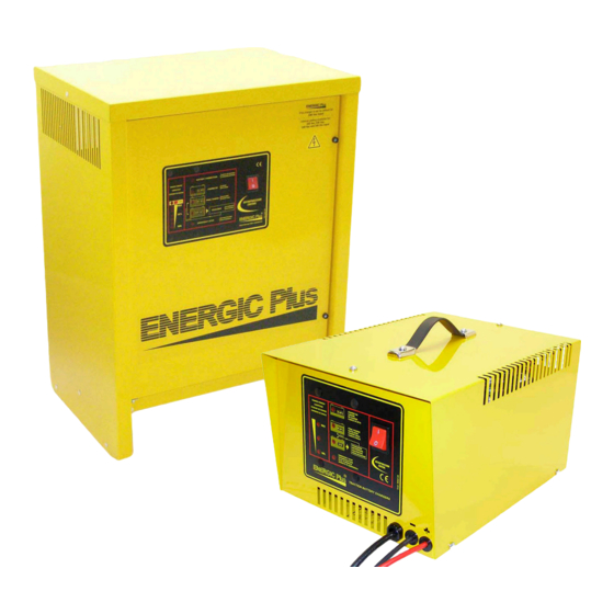 Energic Plus BATTERY CHARGER RX User Manual