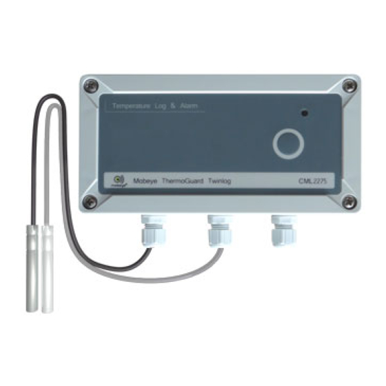 Mobeye ThermoGuard TwinLog CML2275 User Manual