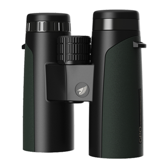 GPO PASSION 8x42 Instructions For Use / Guarantee