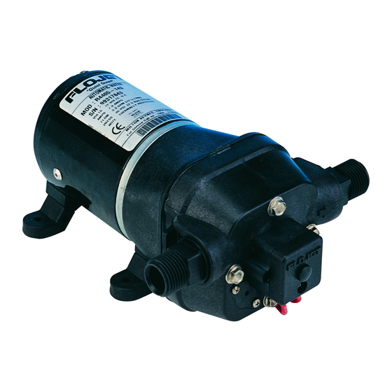 FLOJET 4300 Series Quick Start Manual