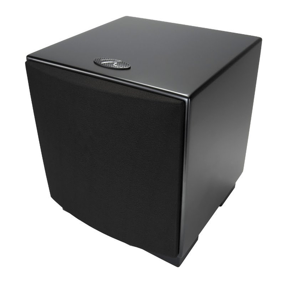 MartinLogan Dynamo 700 User Manual