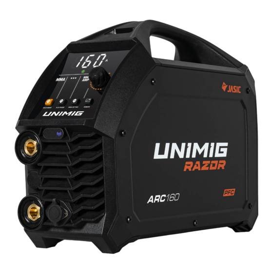 Unimig RAZOR ARC 160 PFC Operating Manual