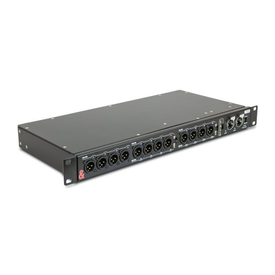 ALLEN & HEATH DX012 - Output Expander Manual