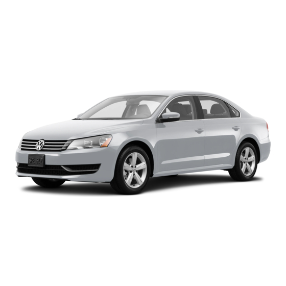 Volkswagen 2014 Passat Technical Specifications