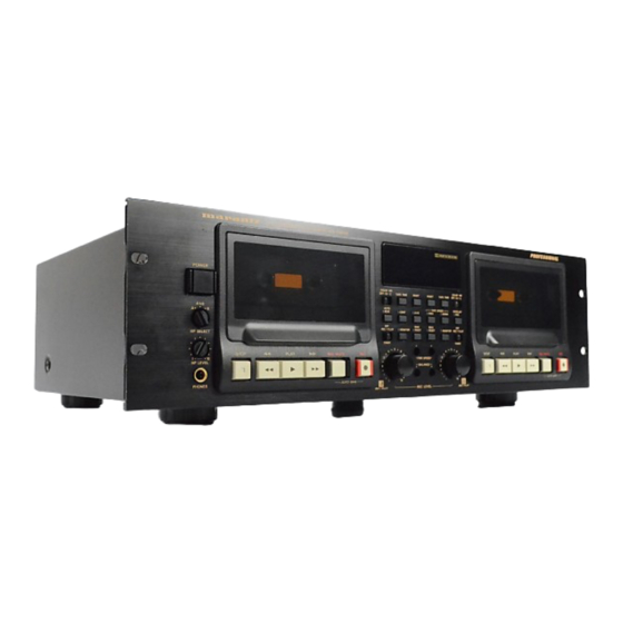 Marantz pmd520 Service Manual