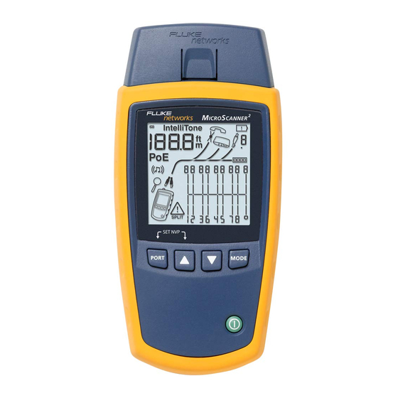 Fluke MicroScanner 2 User Manual