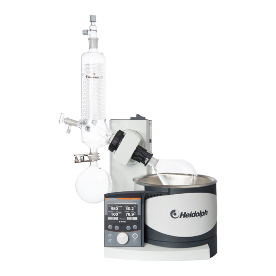 HEIDOLPH HEIVAP OPERATING MANUAL Pdf Download ManualsLib