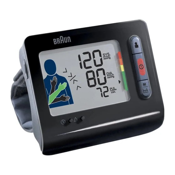 Braun VitalScan 3 Blood Pressure Monitor