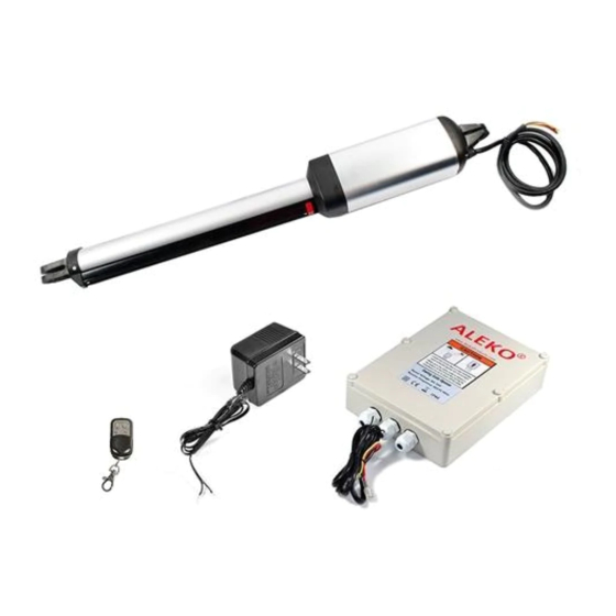 ALEKO FG300NOR USER MANUAL Pdf Download ManualsLib