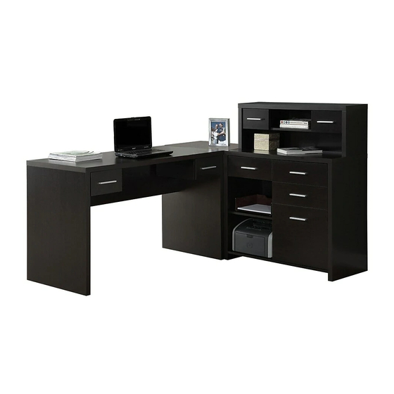 MONARCH SPECIALTIES I 7018 ASSEMBLY INSTRUCTIONS MANUAL Pdf Download