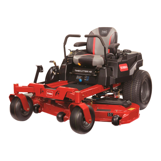 TORO TIMECUTTER HD XS4850 OPERATOR'S MANUAL Pdf Download | ManualsLib