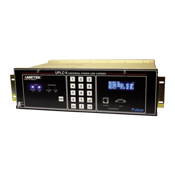 AMETEK UPLCII SYSTEM MANUAL Pdf Download ManualsLib