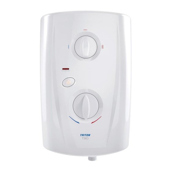 TRITON T80 PROFIT INSTALLATION AND OPERATING INSTRUCTIONS MANUAL Pdf