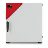 Binder FD 115 Operating Manual