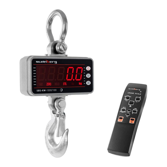 Steinberg SBS-KW-1000/10O User Manual
