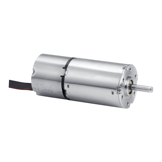 Faulhaber 22 BX4 SC Series Technical Manual