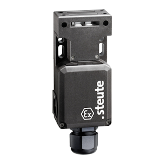 steute Ex AZ 16-3G/D Mounting And Wiring Instructions
