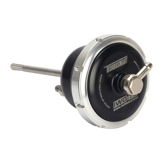 Turbosmart IWG75 Twin Port Manual