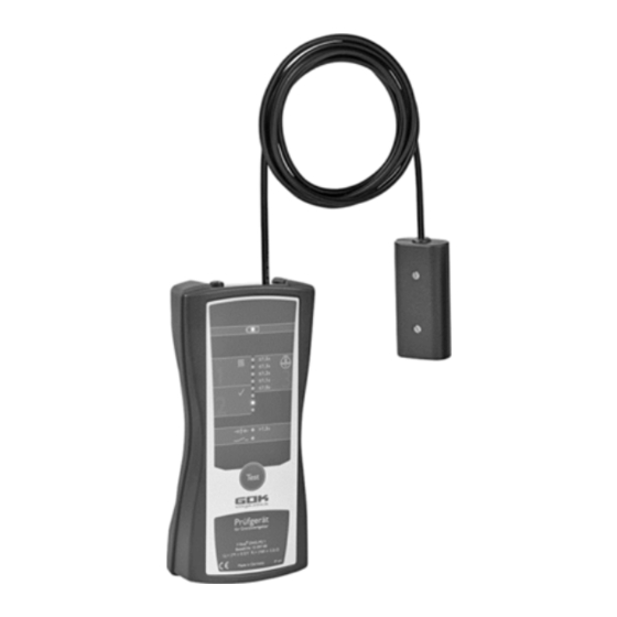 GOK F-Stop GWG-PG 1 Assembly And Operating Instructions Manual