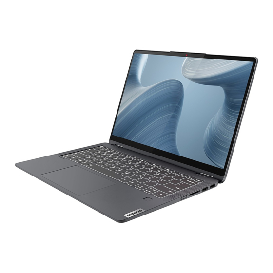 Lenovo IdeaPad Flex 5 14IAU7 User Manual