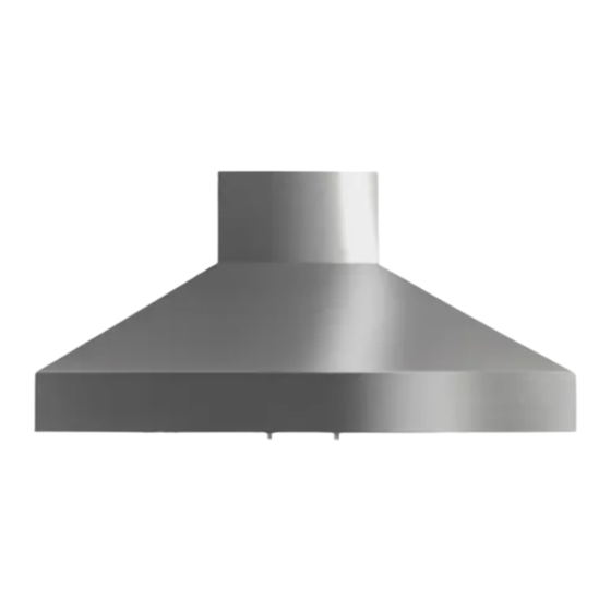 Imperial Kitchen Ventilation WHN2042PSSB-8-SS Installation Instructions & Warranty Information