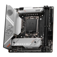 MSI MPG Z790I EDGE WIFI User Manual