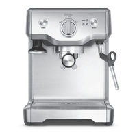Sage the Duo-Temp Pro BES810BSSUK Quick Manual