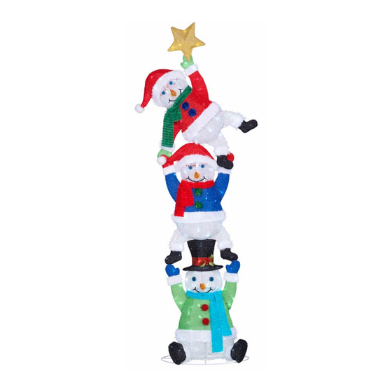 Home Accents Holiday 23RT0112311 Assembly Instructions