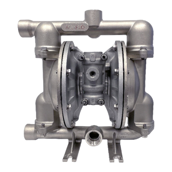 All-Flo A101 Installation Operation & Maintenance Data