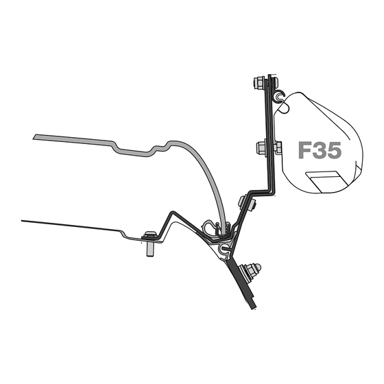 Fiamma 98655Z022 Installation Instructions Manual