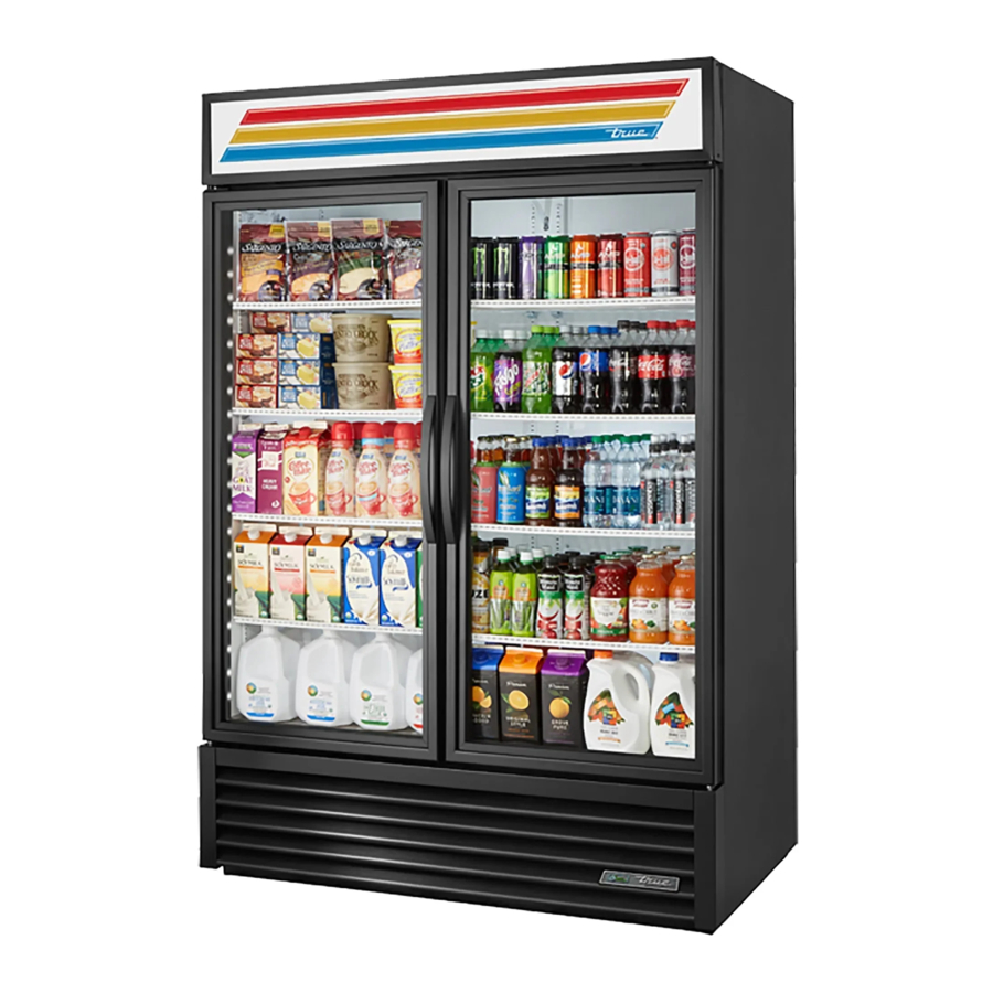 True GDM-69-HC-LD, GDM-26-HC-TSL01 - GDM Series Refrigerator Manual