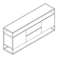 CONFORAMA INDUSTRY 593540 Assembly Instructions Manual