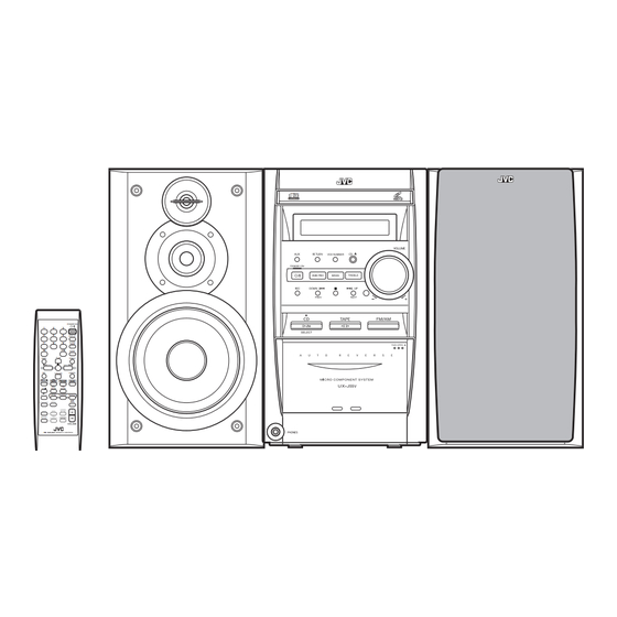 JVC UX-J55V Service Manual
