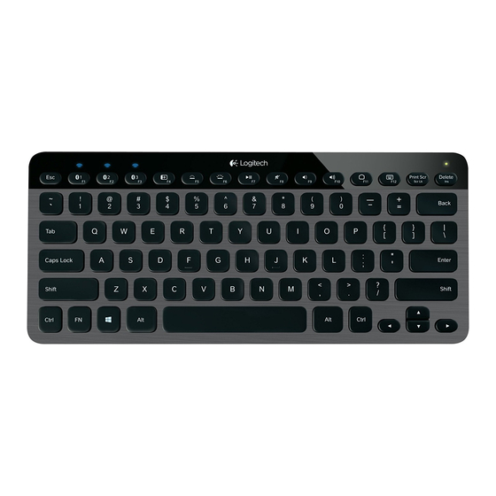 Logitech K810 Setup Manual