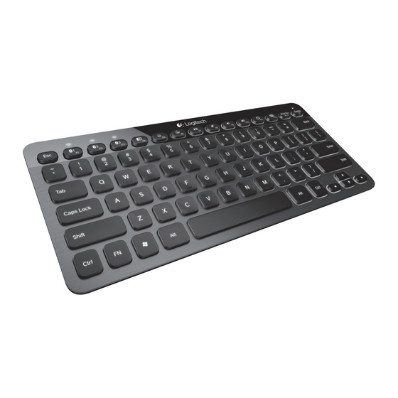 Logitech K810 Setup Manual
