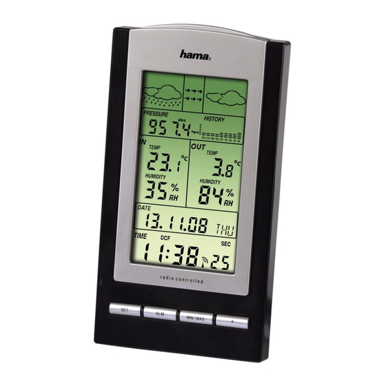 HAMA EWS-800 OPERATING INSTRUCTIONS MANUAL Pdf Download | ManualsLib