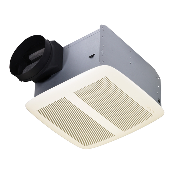 BROAN NUTONE QT SERIES INSTALLATION MANUAL Pdf Download ManualsLib